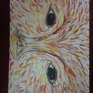 Animal canvas painting